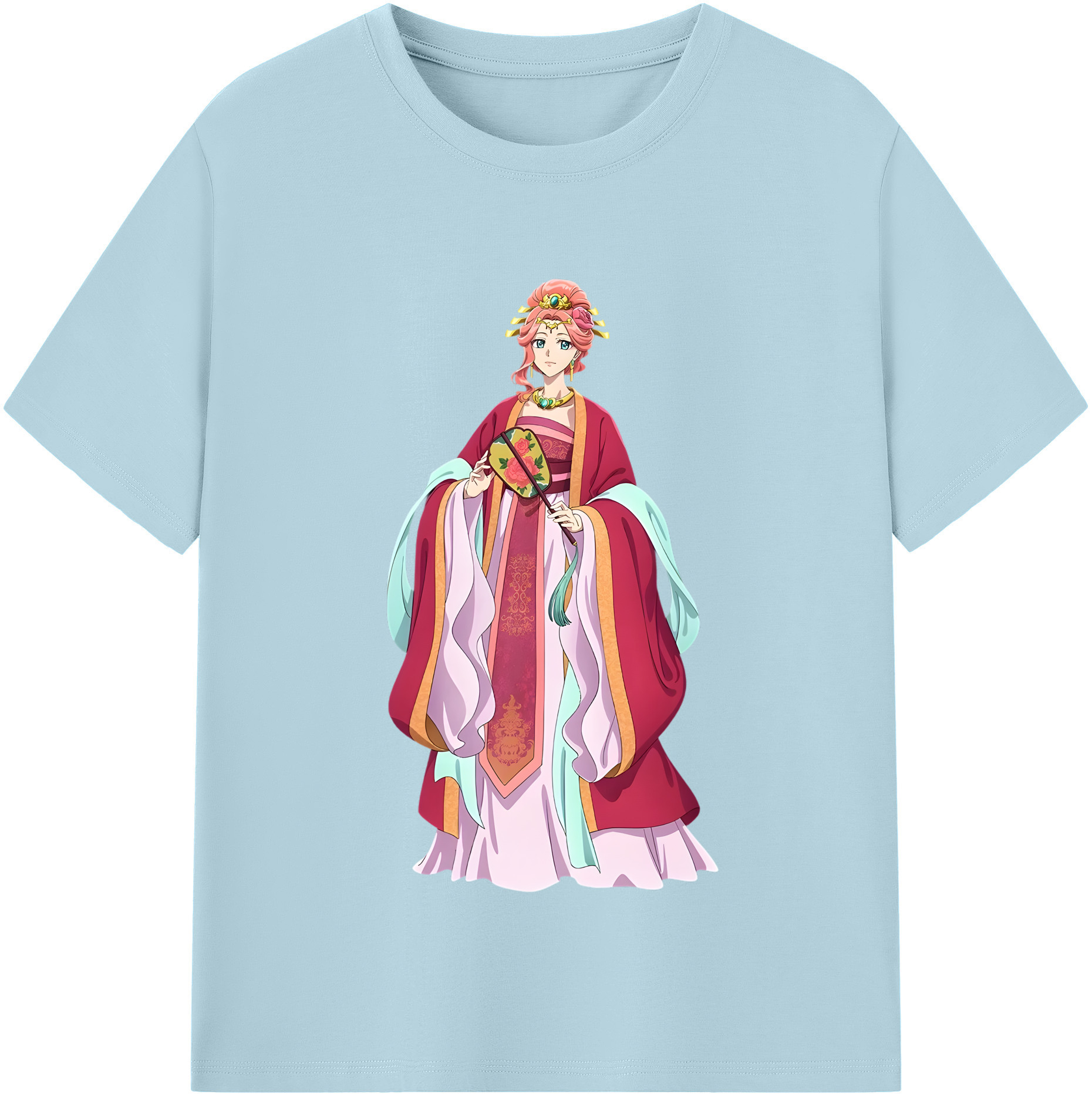 （画像用） 薬屋のひとりごと The Apothecary Diaries 綿100％半袖Tシャツ（フロントプリント）